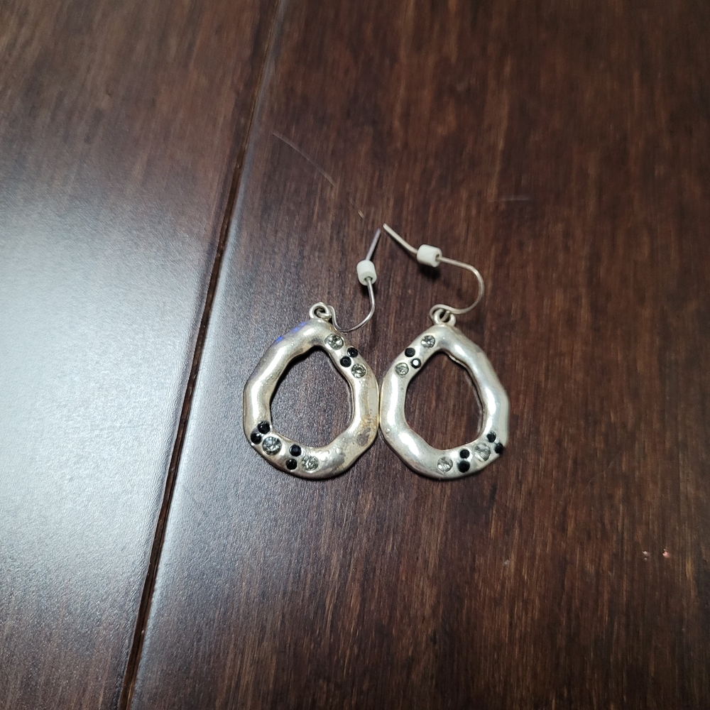 Elegant Silver Hoop Earrings
